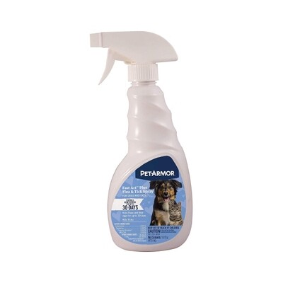 PET ARMOR SIMPLE SOURCE F&amp;T SPRAY FOR DOGS 3X8OZ