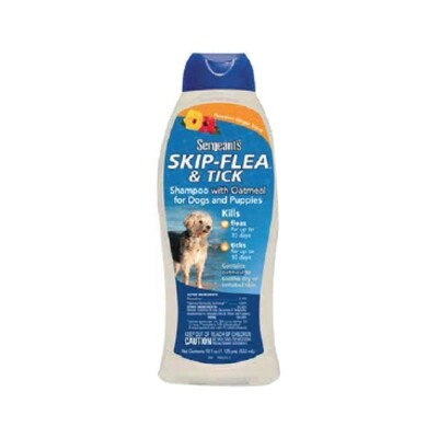 SERGEANT&#39;S OAT F&amp;T SHAMPOO FOR DOGS 12X18OZ