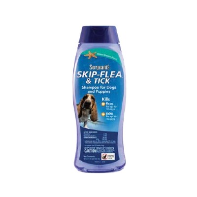 SERGEANT&#39;S F&amp;T SHAMPOO BLUE FOR DOGS 12X18OZ