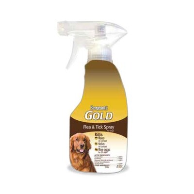 SERGEANT&#39;S GOLD F&amp;T SPRAY FOR DOG 6X8OZ