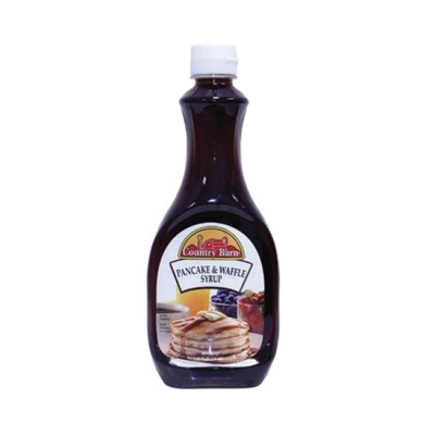 COUNTRY BARN PANCAKE SYRUP 12X24OZ