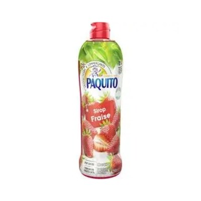 PAQUITO SIROP DE FRAISE 6X75CL (017)