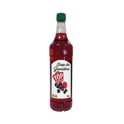 TOP BUDGET SIROP GRENADINE PET 6X1L (340)