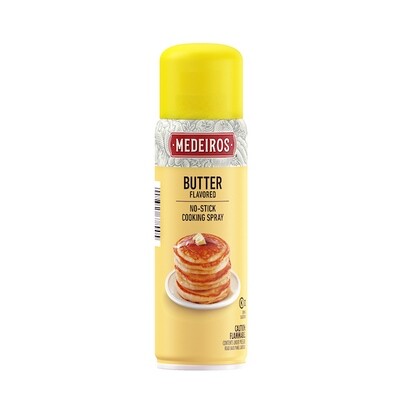 MEDEIROS BUTTER COOKING SPRAY 24X6OZ