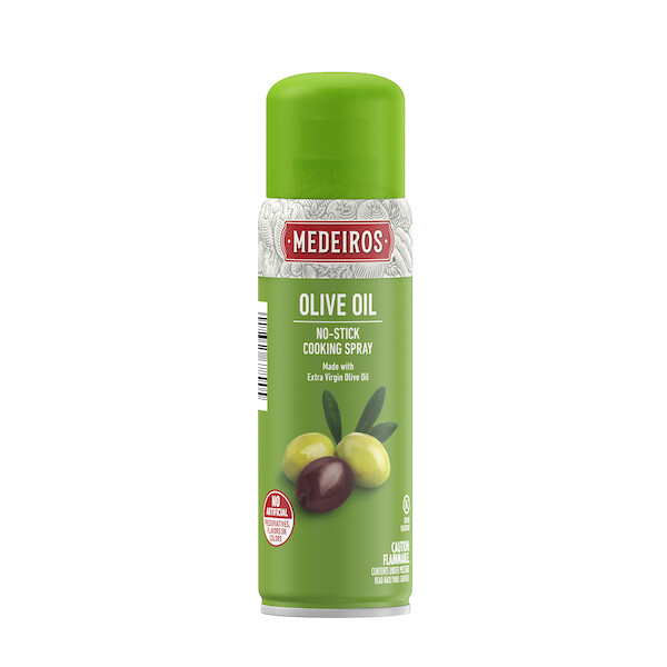 MEDEIROS OLIVE OIL COOKING SPRAY 24X5OZ