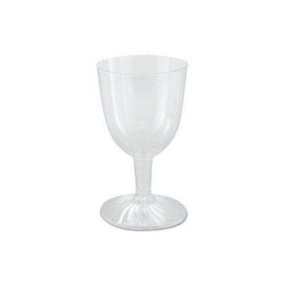 SW5 PLASTIC WINE CUPS 20X25X5OZ