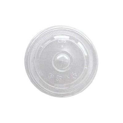 MOLLY SLOTTED FLAT LIDS FOR 16OZ PAPER CUPS 500CT