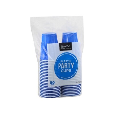 ESSENTIAL-DAY 18OZ BLUE PARTY CUPS 12X20X50CT