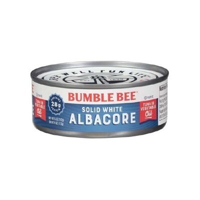 BUMBLE BEE SOLID WHITE ALBACORE IN VEGETABLES OIL 24X5OZ
