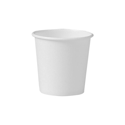 SOLO HOT DRINK 4OZ WHITE PAPER CUPS 20X50CT