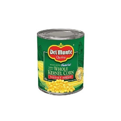 D-M WHOLE KERNEL CORN NO SALT 12X8.7OZ