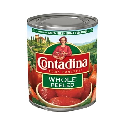 CONTADINA WHOLE PEELED TOMATO 6X10#