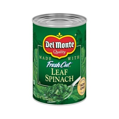 D-M WHOLE LEEF SPINACH 12X13.5OZ