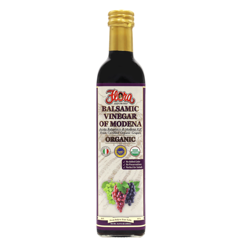 FLORA BALSAMIC VINEGAR OF MODENA ORGANIC 6X16.9OZ