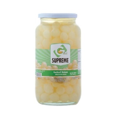 GLOBAL SUPREME COCKTAIL ONIONS 12X32OZ