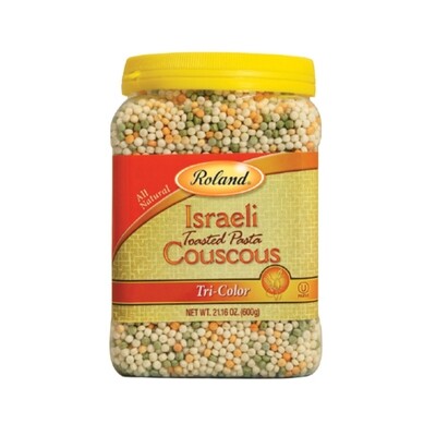 ROLAND ISRAELI COUSCOUS TRI-COLOR 4X21.16OZ