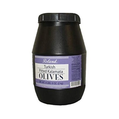 ROLAND PITTED TURKISH KALAMATA OLIVES 6X4#