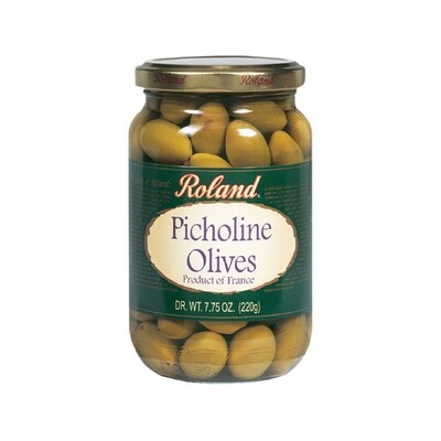 ROLAND PICHOLINE GREEN OLIVES 12X1OZ