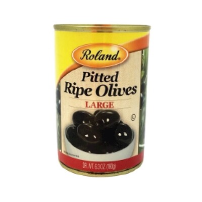 ROLAND LARGE PITTED RIPE OLIVES 12X15OZ