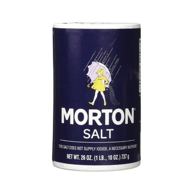 MORTON PLAIN SALT 24X26OZ