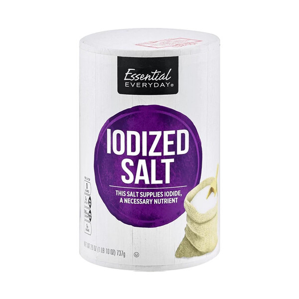 ESSENTIAL-DAY SALT IODIZED 24X26OZ