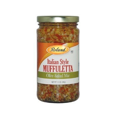 ROLAND MUFFLETTA OLIVE MIX 6X12OZ