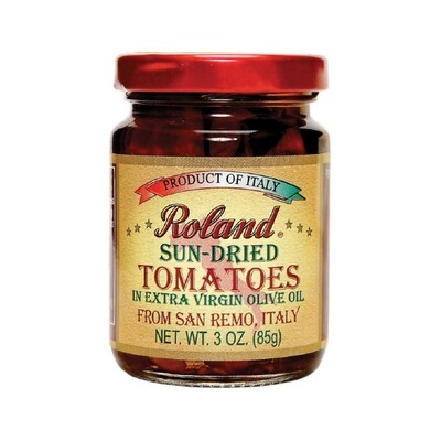 ROLAND SUN-DRIED TOMATO VIRGIN OIL 12X3OZ