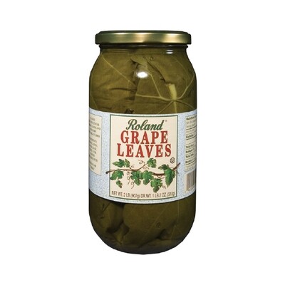 ROLAND GRAPE LEAVES JARS 6X32OZ