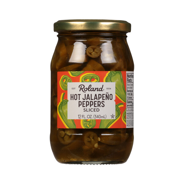 ROLAND HOT SLICE JALAPENO PEPPER 12X12OZ