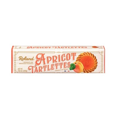 ROLAND TARTLETTES COOKIES APRICOT 20X7.05OZ
