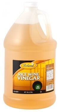 ROLAND SEASON RICE WINE VINEGAR 4X1GAL