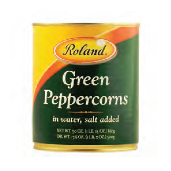 ROLAND GREEN PEPPERCORNS IN WATER 12X28.2OZ