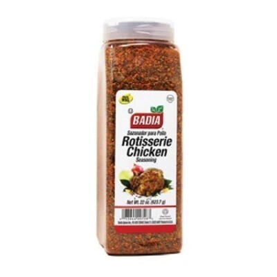 BADIA ROTISSERIE CHICKEN SEASONING 6X22OZ