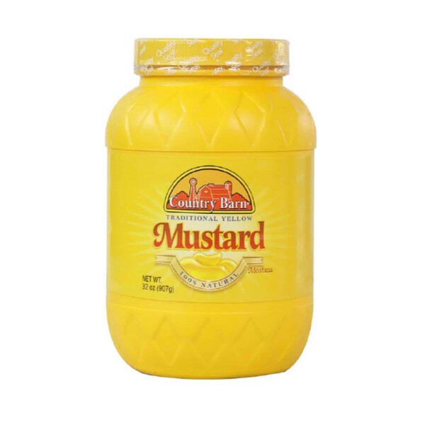 COUNTRY BARN MUSTARD 12X32OZ