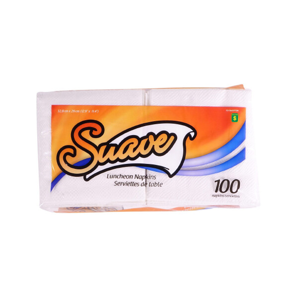 SUAVE LUNCHEON NAPKINS 18X100CT