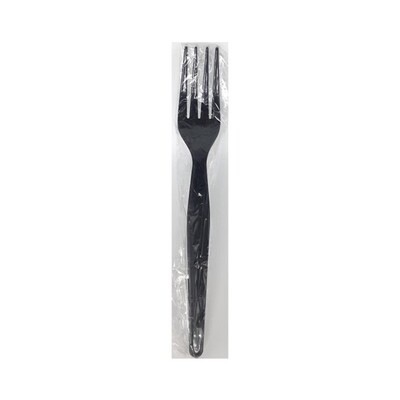 VIC. BAY FORKS BLACK DINNER SIZE 1000CT