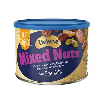 NUTSOME DELUXE MIXED NUTS 12X8.75OZ