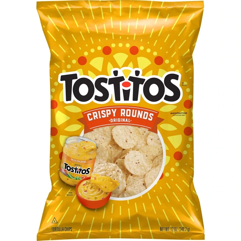 TOSTITOS TORTILLA CHIP CRISPY ROUNDS 6X10OZ