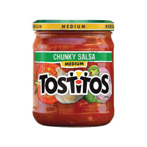 TOSTITOS MEDIUM RED SALSA DIP 12X15.5OZ