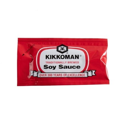KIKKOMAN SOY SAUCE PACKET 500X6ML