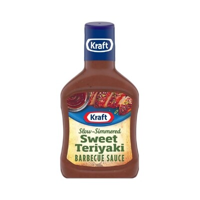 KRAFT SWEET TERIYAKI BBQ SAUCE 12X18OZ