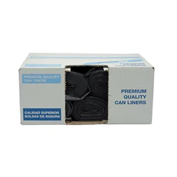 VIC. BAY CAN LINER HD 55-60GAL BLACK 10X10CT