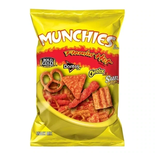 MUNCHIES FLAMIN HOT 8X9.25OZ