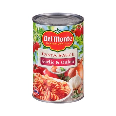 D-M PASTA SAUCE GARLIC ONION 12X24OZ