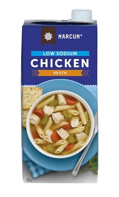 MARCUM ASEPTIC CHICKEN BROTH 12X32OZ