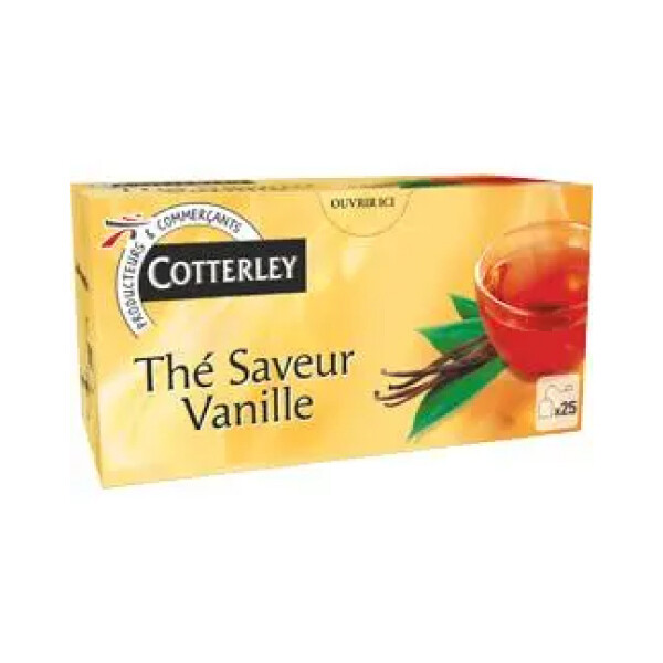 COTTERLEY TEA VANILLE 12X25CT (12367)