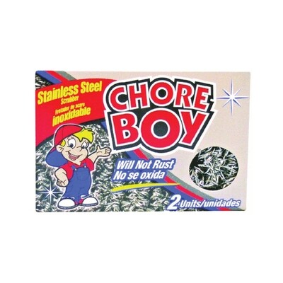 CHORE BOY STAN STEAL SCOURPADS 12X2CT