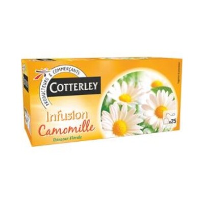 COTTERLEY TEA INFUSION CAMOMILLE 12X25CT (78555)