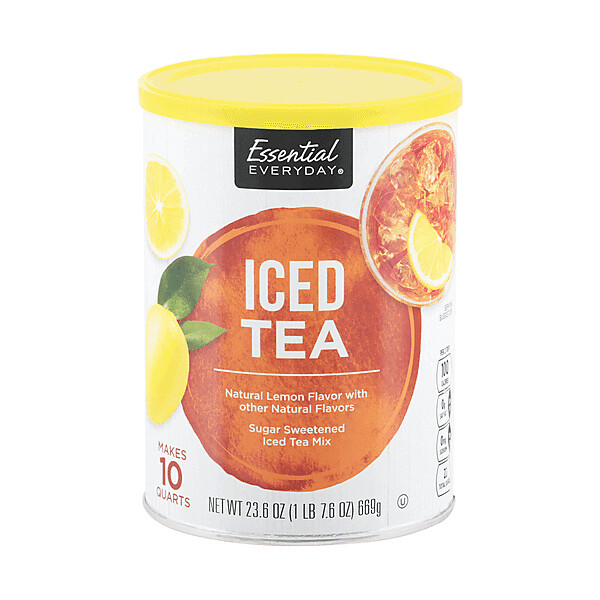 ESSENTIAL-DAY ICED TEA MIX 10 QT 6X23.6OZ