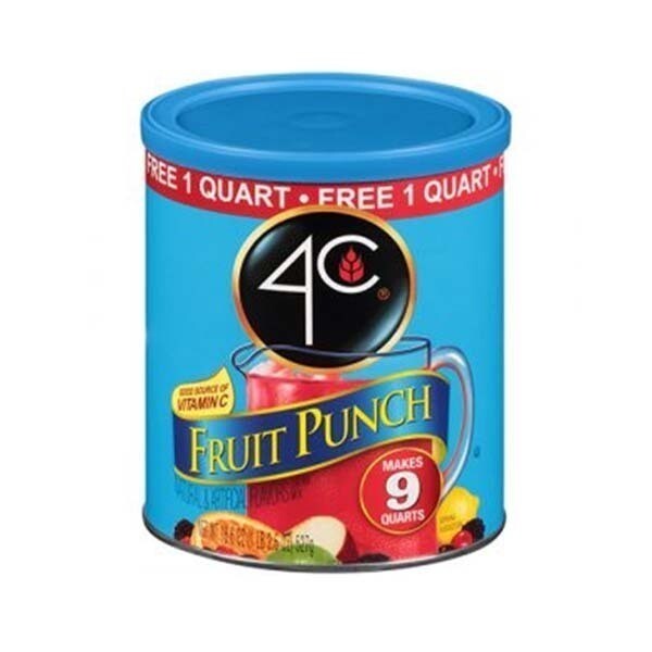 4C FRUIT PUNCH DRINK MX 6X18.6OZ
